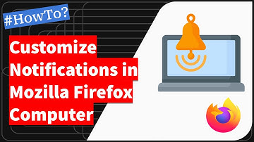 How to Configure Notifications and Stop Push Alerts in Firefox Computer?