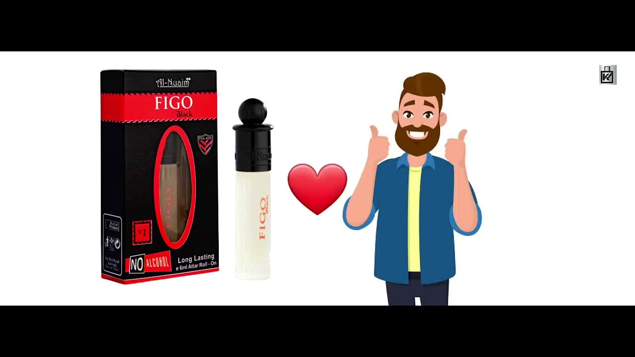 Figo black Attar al Nuaim for men full review