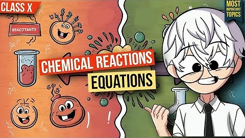 chemical reactions and equations class 10 One Shot | Class 10 science chapter 1 (Animation )