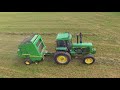 Mowing and Baling Hay!