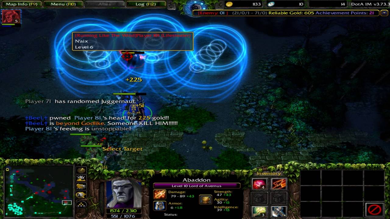 dota map imba 3.73