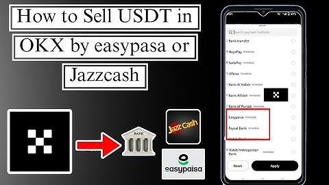 How to Withdraw USDT From OKX to Easypaisa, Jazzcash | OKX Se Jazzcash Me Pese Kese Withdraw Kare