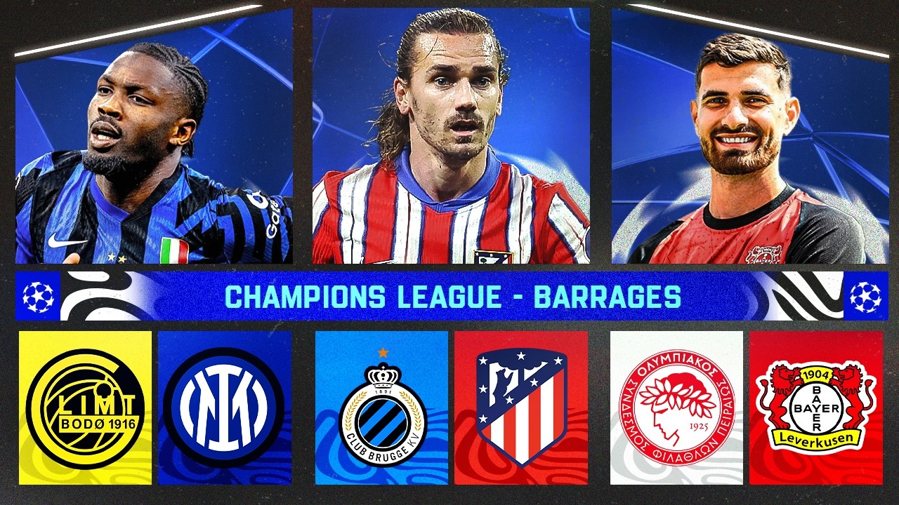 🔴 MULTIPLEX CHAMPIONS LEAGUE 🏆 | BRUGES - ATLETICO / BODO GLIMT - INTER MILAN / OLYMPIAKOS - BAYER
