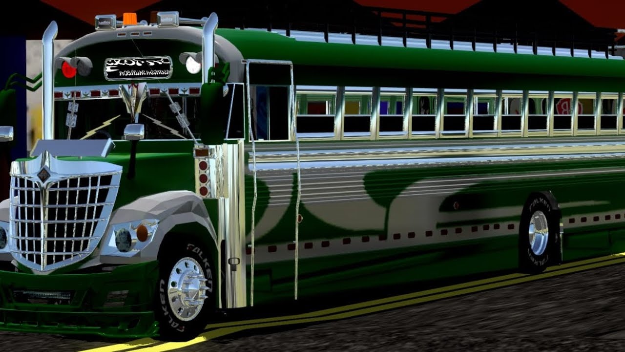 😹 Liberacion 🤯 Blue Bird lonestar 🤖 2 puertas 🙊Guatemala 🇬🇹 protón bus simulator mods 👻