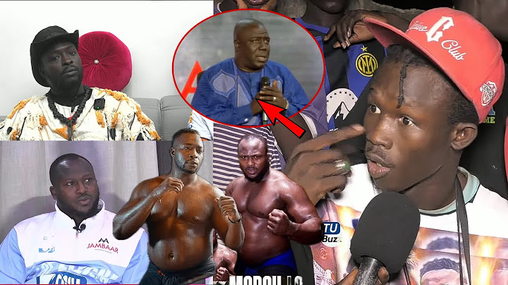 Ah‼️Siteu menace Bour et Fadam, Bamba lakhasaye en colère et attaque Modou lo et Gora bakhal…