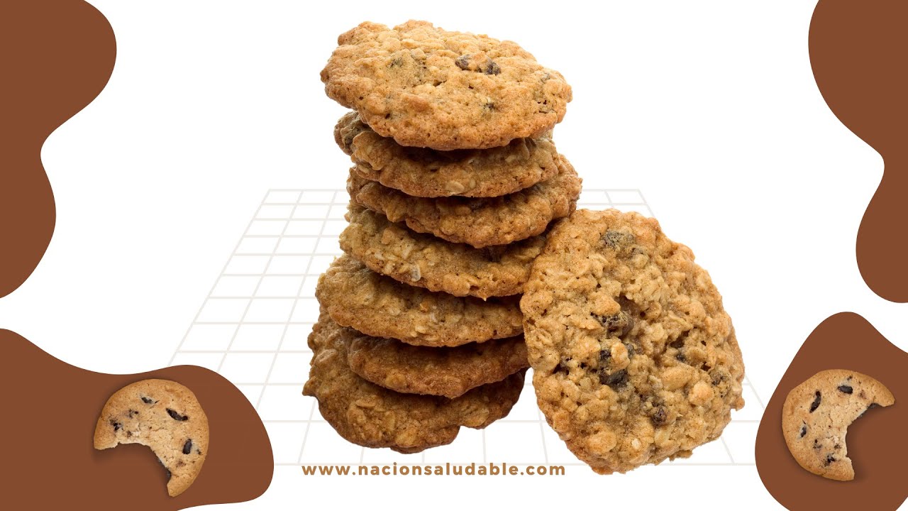 Receta Casera Galletas de Avena Más Bagazo de Almendras