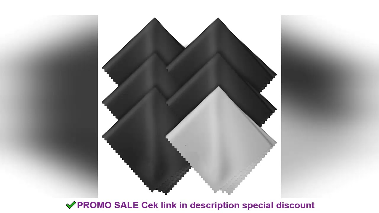 Microfiber Cleaning Cloths Premium Cloths for Phone Cleaning Glasses Lenses Screens and More