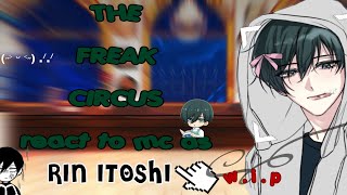 The Freak Circus React To The Mc Past As Rin Itoshi Wip Made By Saikou Bluelock