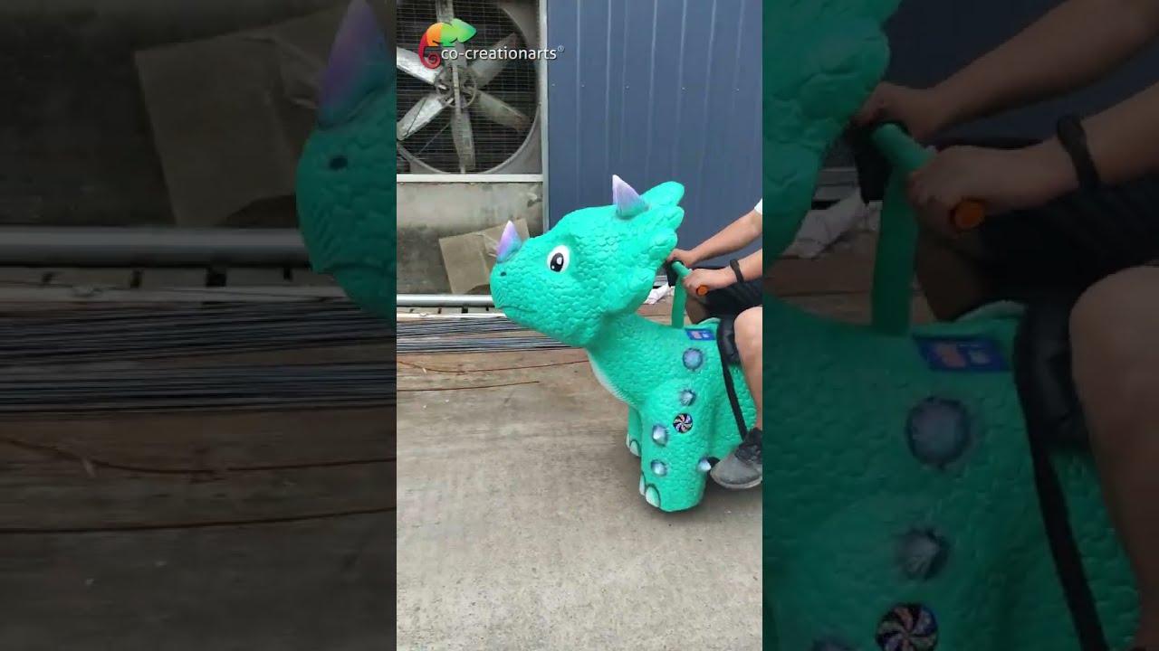 Newly designed dinosaur scooter for parks
