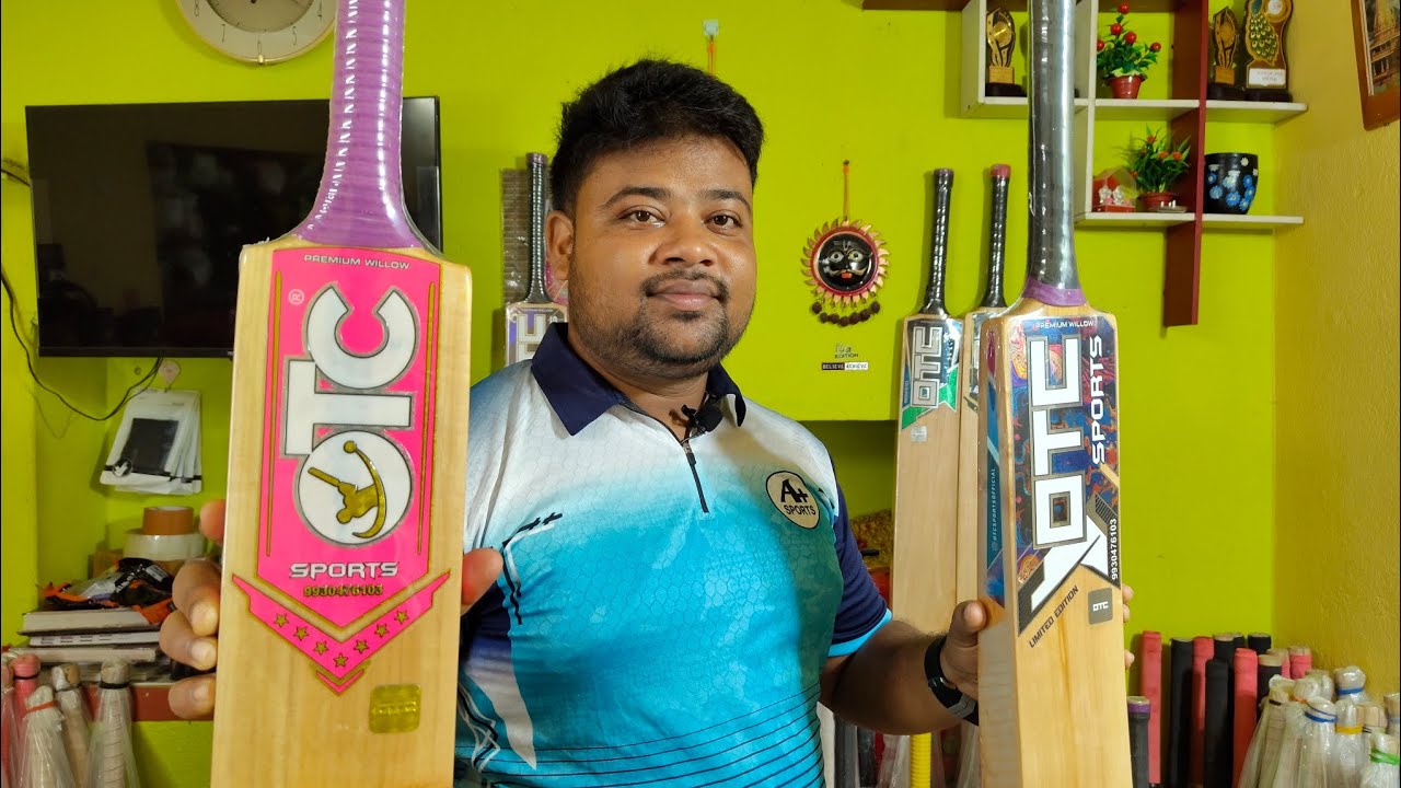 OTC SPORTS CRICKET BAT  NEW LOT | PREMIUM KASHMIR WILLOW | BALANCED BAT | HARD TENNIS BAT | TENNIS