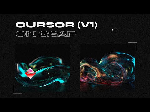 Custom Cursor On GSAP(v1) | HTML, CSS & GSAP