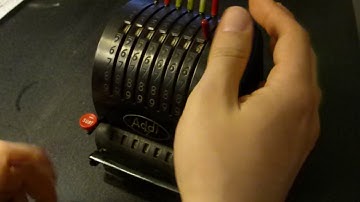 Adding machine Addi 7