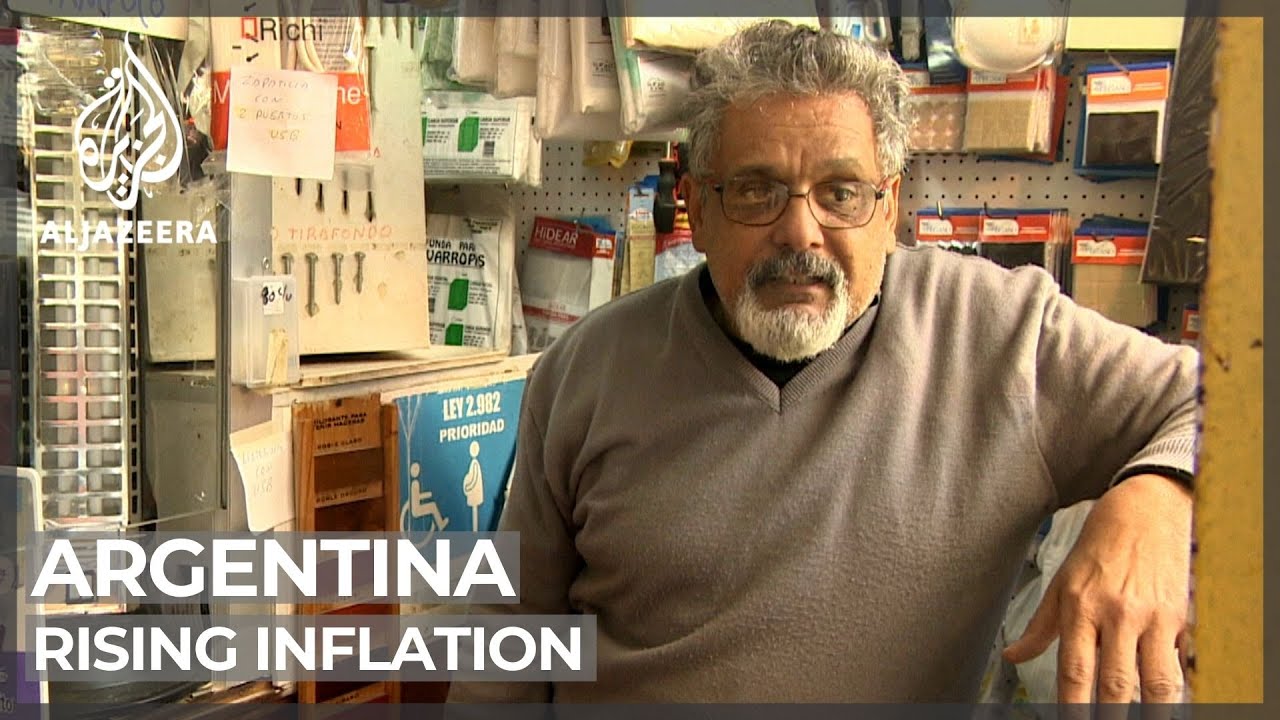 Outline Video Argentina's currency continues to plunge amid rising inflation