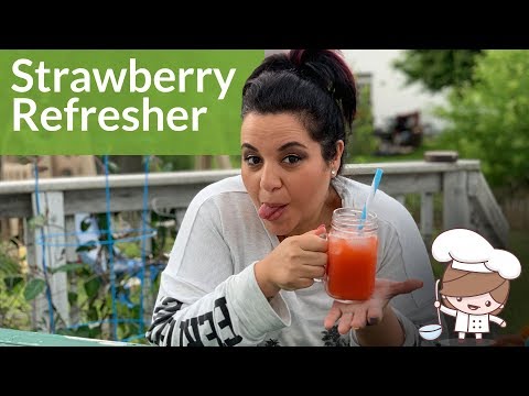 keto-drink-|-strawberry-refresher-recipe---best-summer-drink