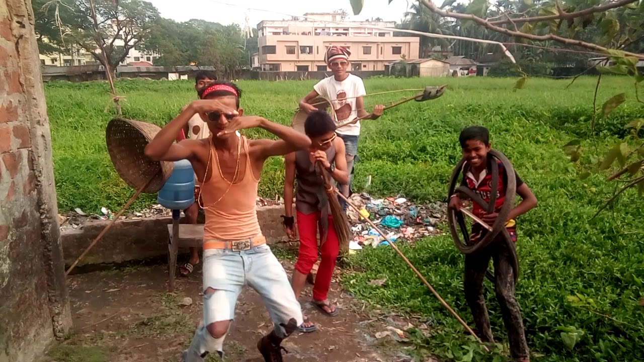 bangladeshi village boys funny dance 2018 YouTube