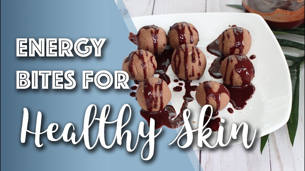 Vegan Gluten Free Energy Bites for Health Skin (Eczema) // Michelle