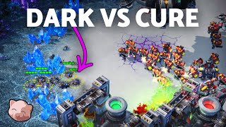 Dark's Cheeky Burrowed Bane Surprise for Cure | EPT 133 Semi Finals (Bo3 ZvT) - StarCraft 2