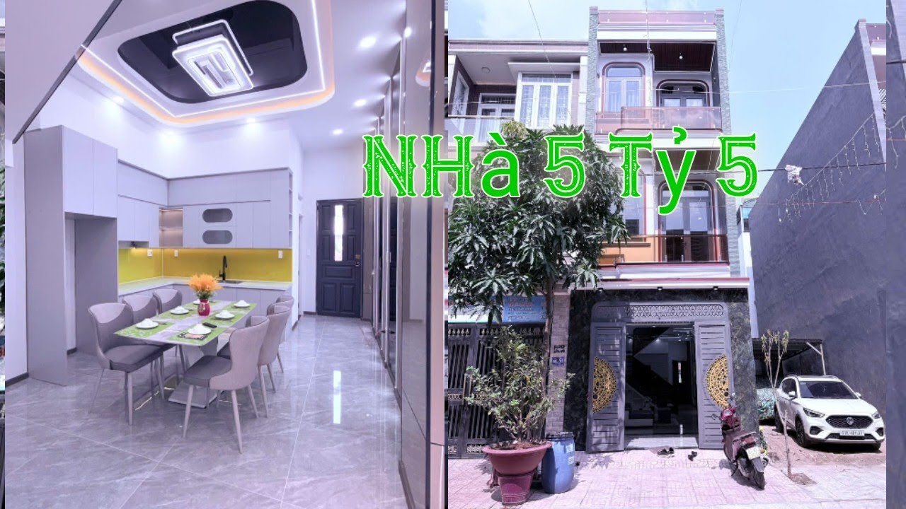 Bán nhà 1 trệt 2 lầu 5 tỷ 5 phú mỹ hiệp