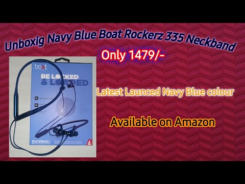 Unboxing Latest Launched |Boat Rockerz 