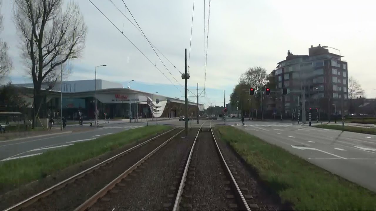 HTM tramlijn 6 Leidschendam Noord - Den Haag Leyenburg - Remise Lijsterbes | GTL8 3092 | 2021