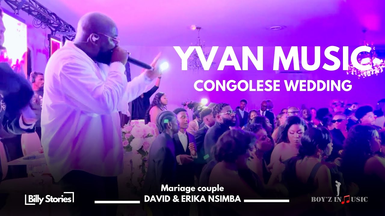 Mariage congolais incroyable - Yvan music Rumba & Seben. Mariage de David et Erika Nsimba