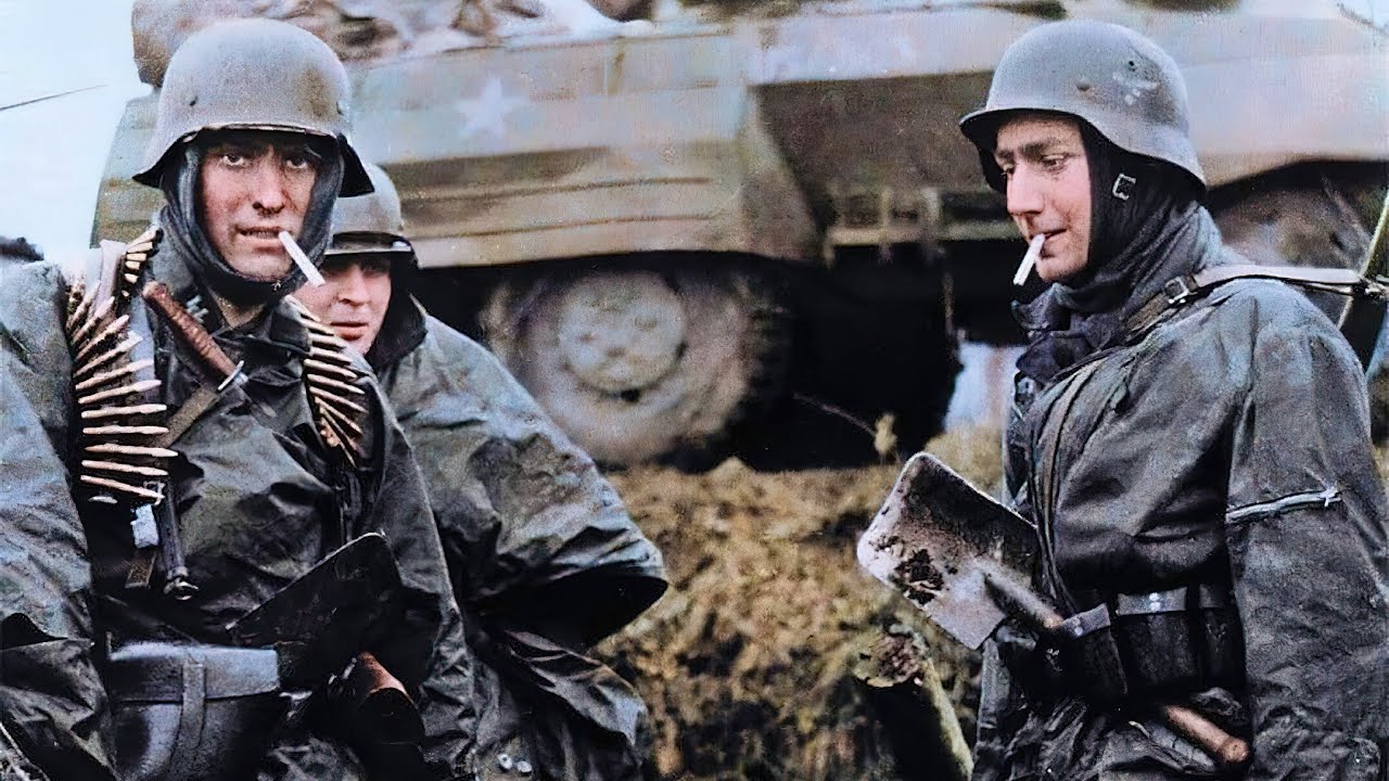WW2 Ardennenschlacht: Kampfgruppe Hansen Hinterhalt bei Poteau