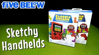 $10 Classic Arcade Handheld Game System | Five Below Review