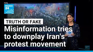 Iran Protests Fact-Checking Claims Of Ai Manipulation, Low Turnout France 24 English