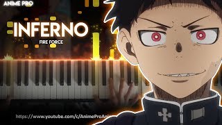 Video thumbnail of "Inferno - Enen no Shouboutai/Fire Force OP | Mrs.GREEN APPLE (piano)"