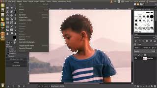 how to make shadow of an object  using gimp editor