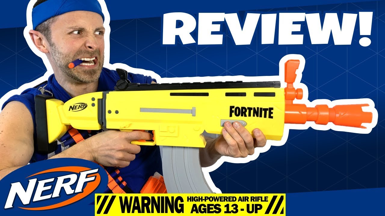 Fortnite FN SCAR Nerf Rifle Launches in 2019 - Legit Reviews