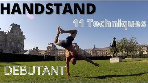 Travailler ton handstand SANS SAVOIR SAUTER