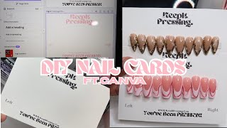 Nail Studio | DIY Press On Nail Cards Using Canva screenshot 4