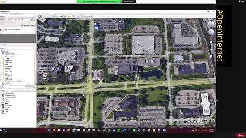 Using Google Earth to find line of sight for fixed point wireless Internet
