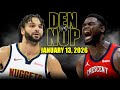 Denver Nuggets vs New Orleans Pelicans Full Game Highlights – January 13, 2026 | NBA Season