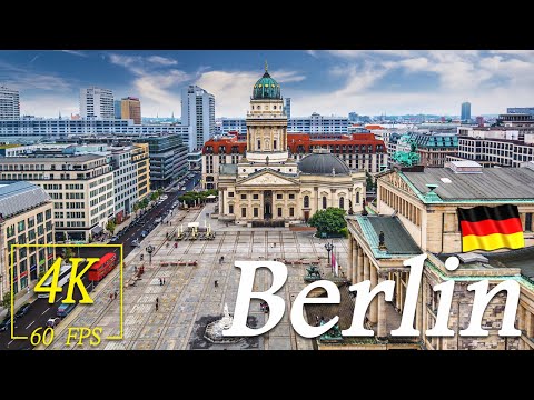 Promenade A Berlin - Allemagne 4K60Fps