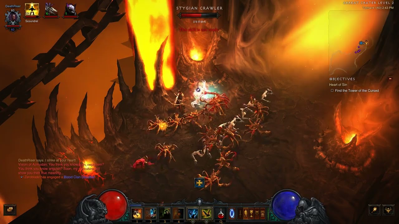 Diablo III | Kill Cydaea | Kill Azmodan | (Torment Mode) |  Act III