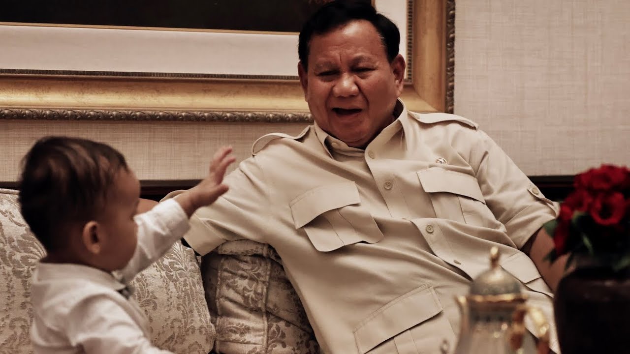 Anak jenius Kenneth Matthew Siregar Adik Kena akhirnya ketemu opung Prabowo