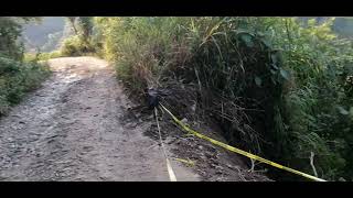 volteo se accidenataca sobre la carretera Atlalco - Acanoa municipio de Xochiatipan hidalgo