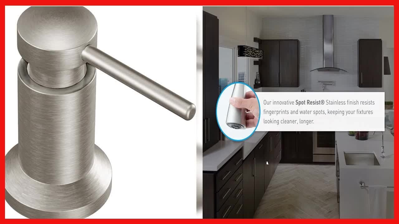 Great product - Moen 3942SRS Deck Mounted Kitchen Soap Dispenser with ...