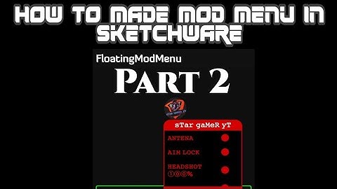 How to make mod menu part 2