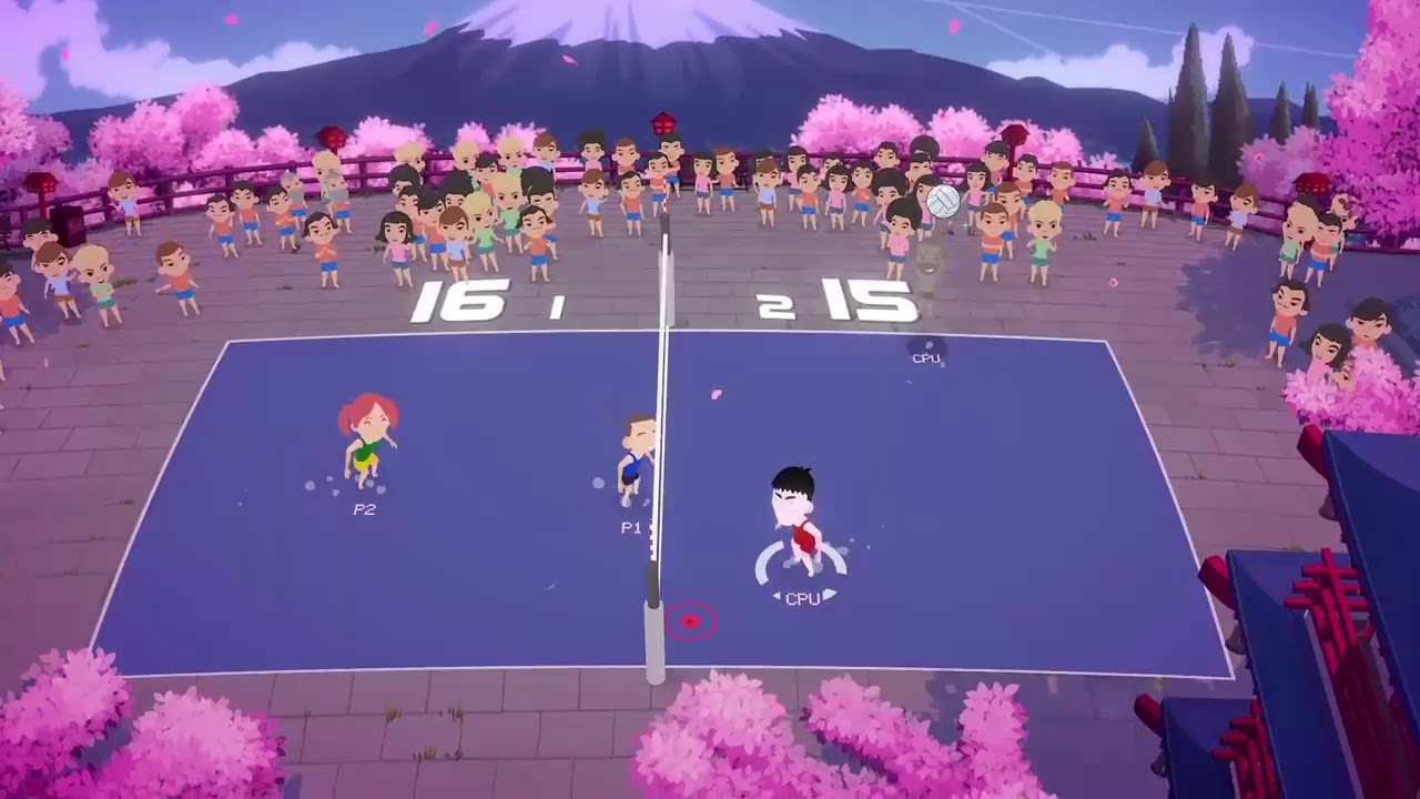 Super Volley Blast - Multiplayer Gameplay.