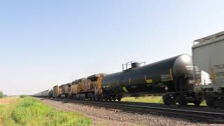 Union Pacific freight train Chappell, Nebraska