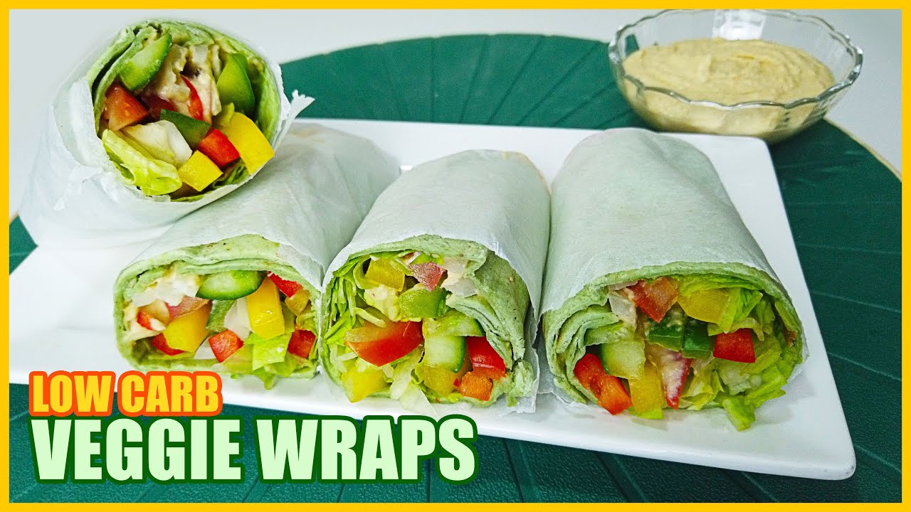 LOW CARB VEGGIE WRAPS YouTube