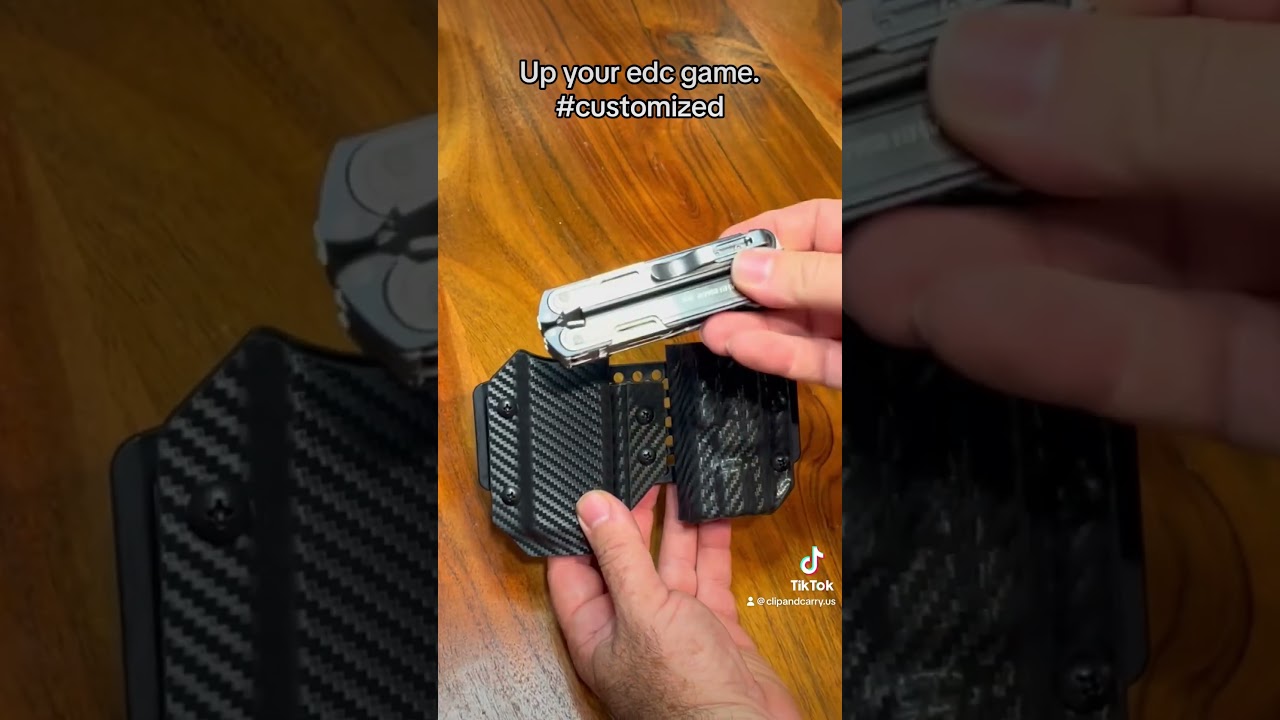 Carry your multitool and bit kits together in style! 