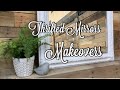 Thrifted Mirrors || Makeovers || IOD Transfers || Cottage || Farmhouse