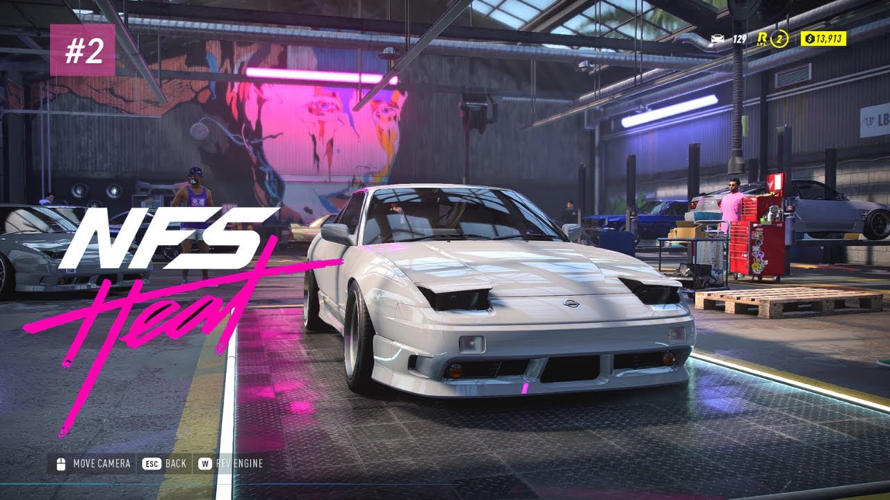 NFS Heat | Lets Drift with Nissan 180SX | Episode #2 Gameplay