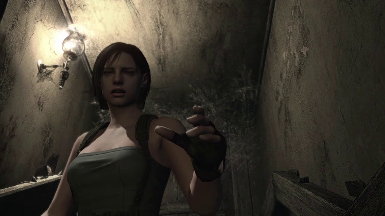 Resident Evil HD Remaster | Jill Gets Poisoned Cutscene 01