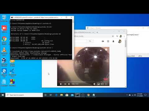 youtube-dl default configuration file on Windows