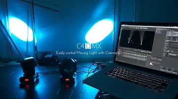 C4DMX: Easily control Moving Light with Cinema4D